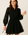 Elegant White Floral Embroidered Lace Mini Dress for Women - Summer Cocktail Dress 4