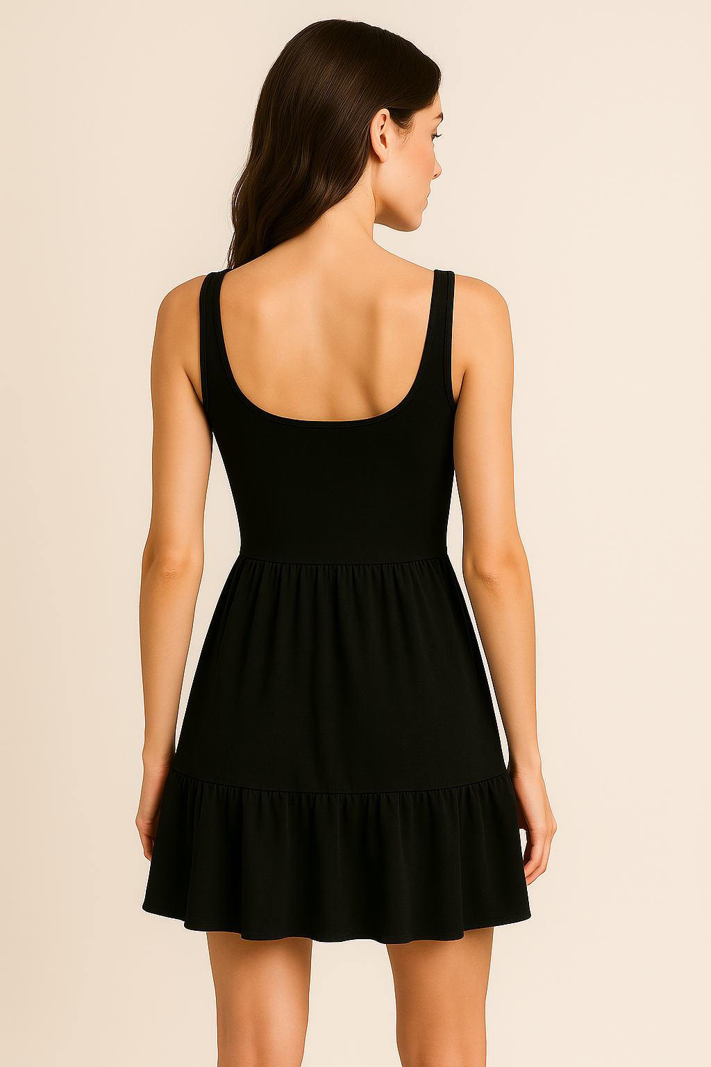 Isla - Women's Sleeveless Tiered Mini Dress for Effortless Summer Style 3