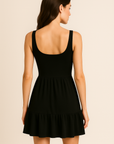 Isla - Women's Sleeveless Tiered Mini Dress for Effortless Summer Style 3
