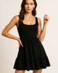 Isla - Women's Sleeveless Tiered Mini Dress for Effortless Summer Style 6